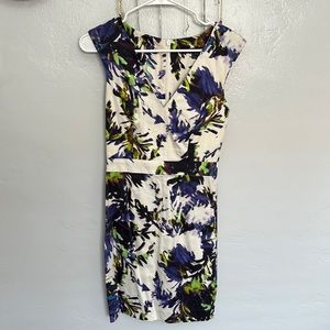 Size 0 French Connection dress with fun print